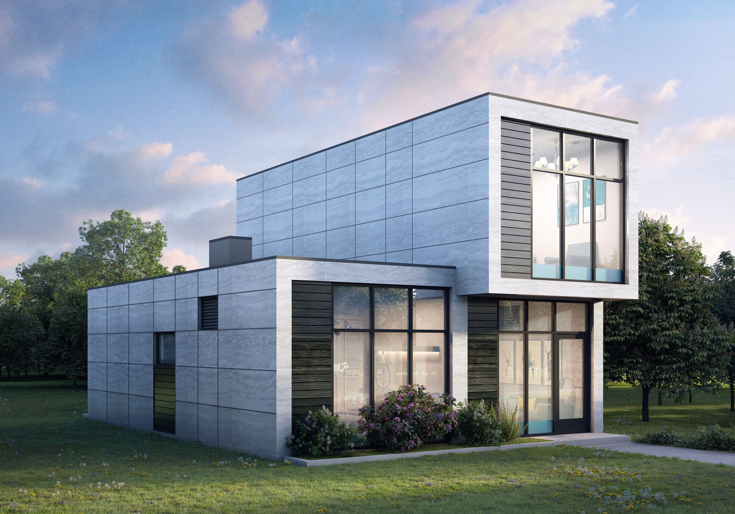 Triple pod rendering